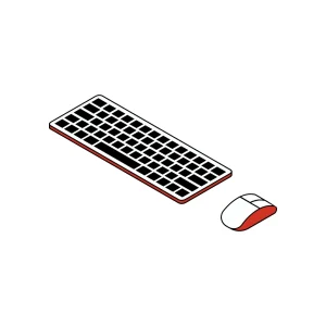 鍵盤+滑鼠組合
